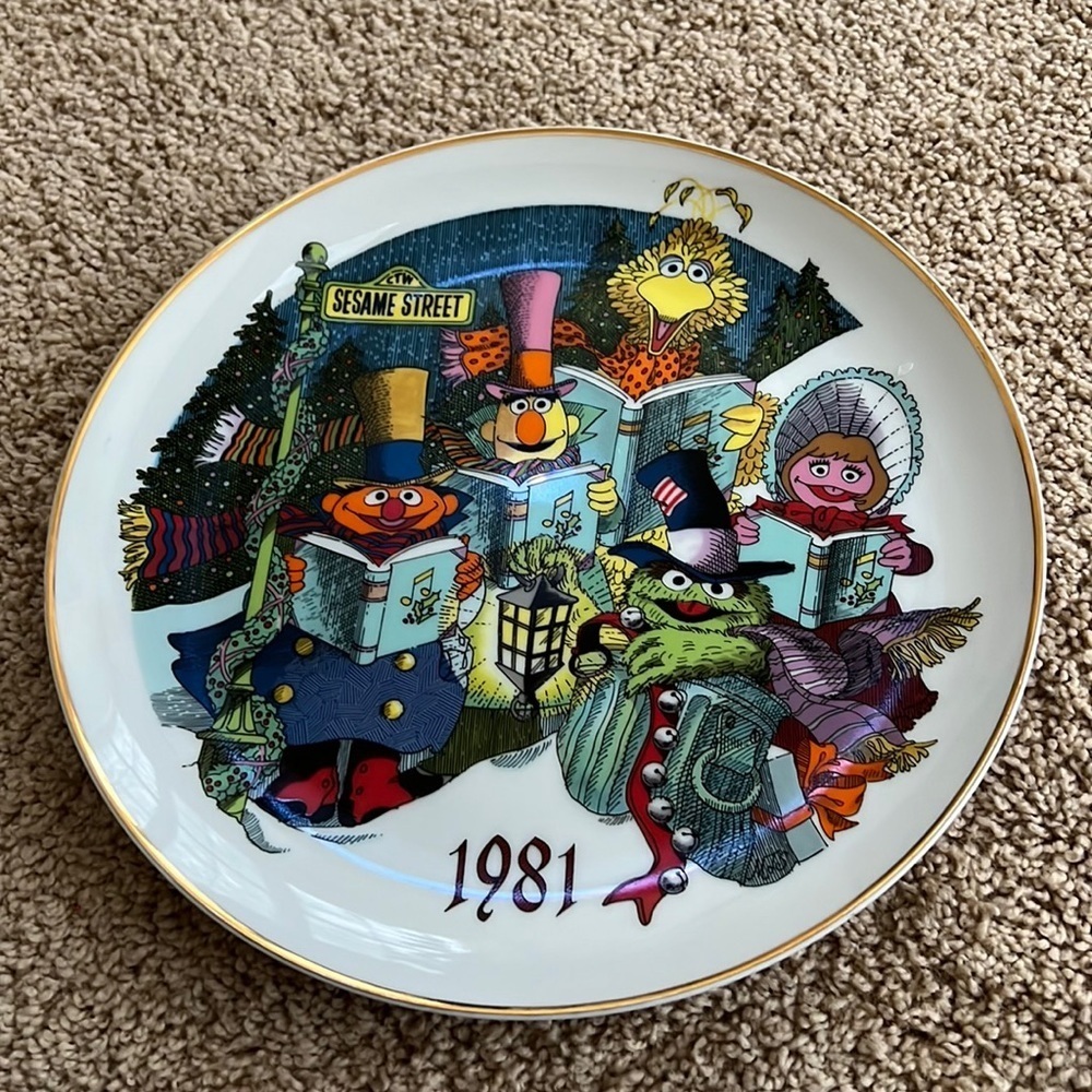 GOTHAM Sesame Street fine China muppets first limited edition collectible